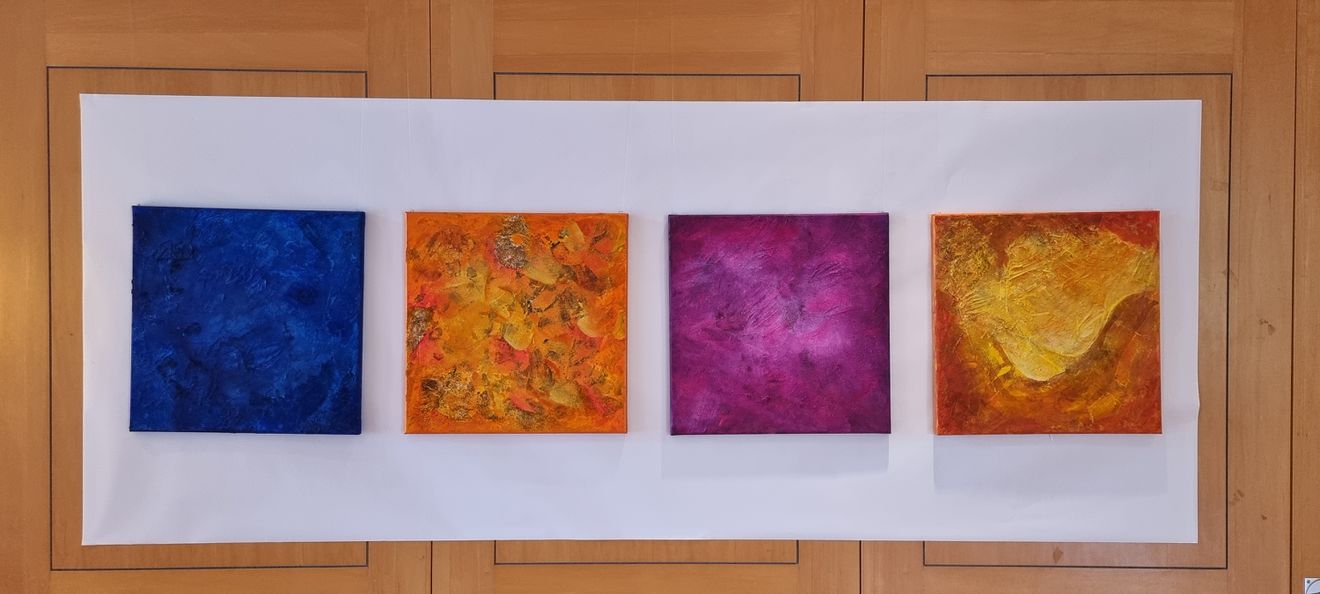 Kunstprojekt mit Marita Caspari