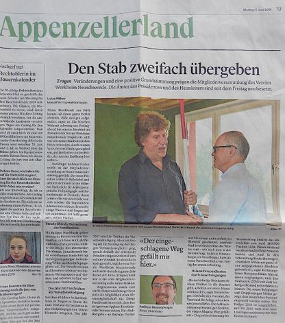 1. Mitgliederversammlung vom Verein Werkheim Neuschwende
