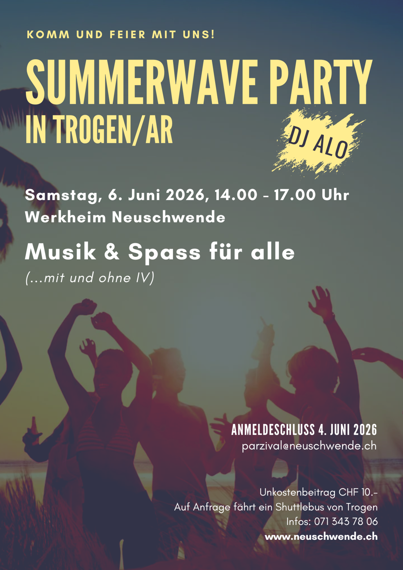 Summerwave 2026 - die Party im Werkheim