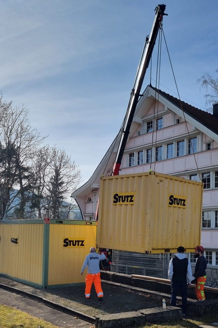 Die Baustelle ist eröffnet