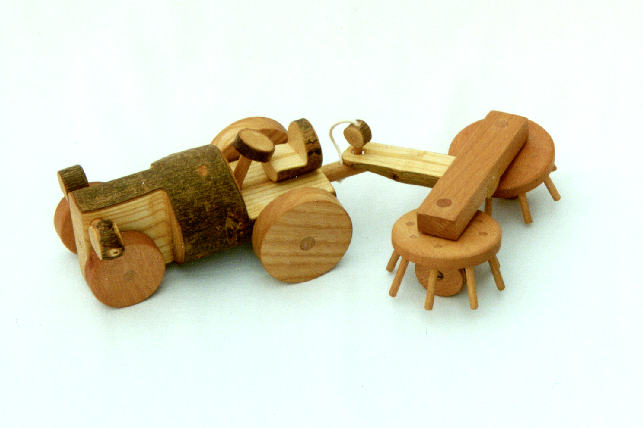 Anhänger zum Traktor